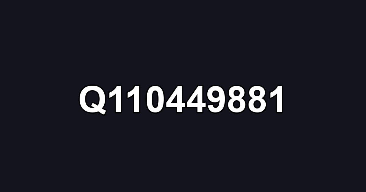 Q110449881