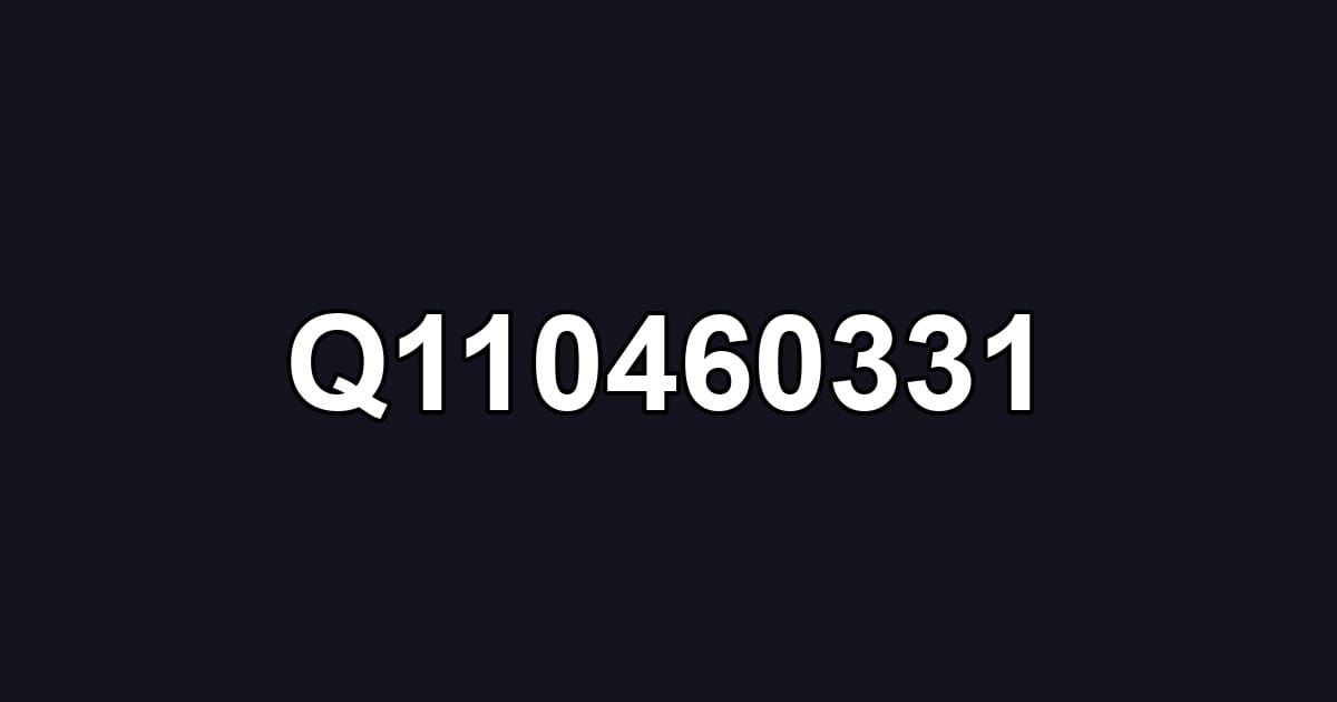 Q110460331