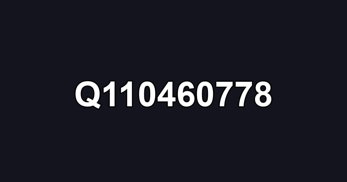 Q110460778