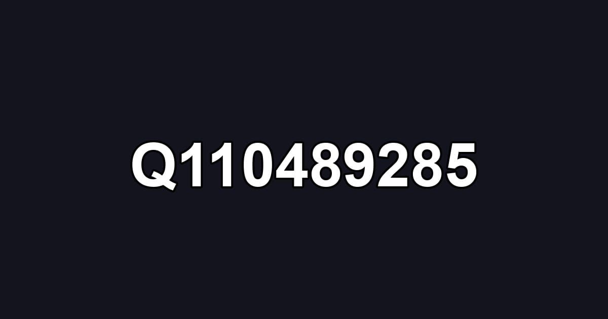 Q110489285