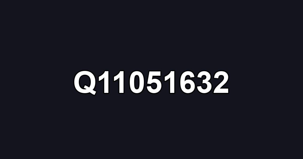 Q11051632