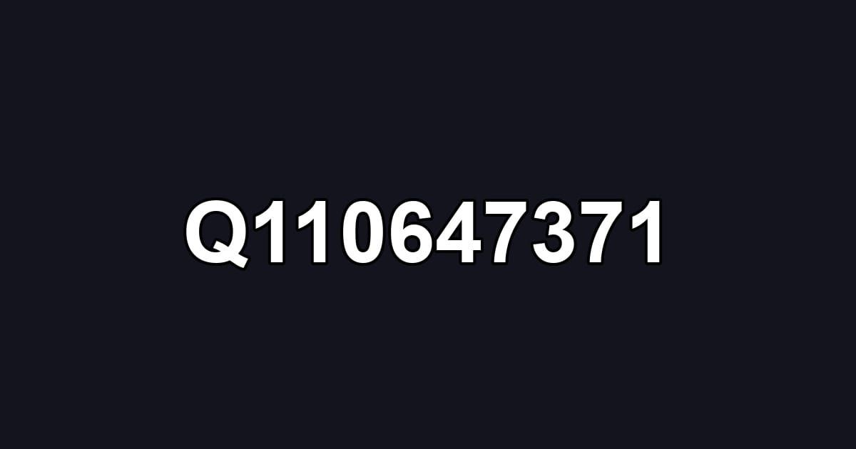 Q110647371