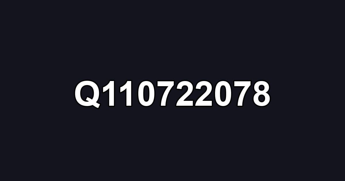 Q110722078
