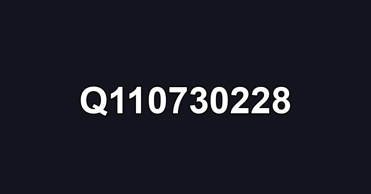 Q110730228