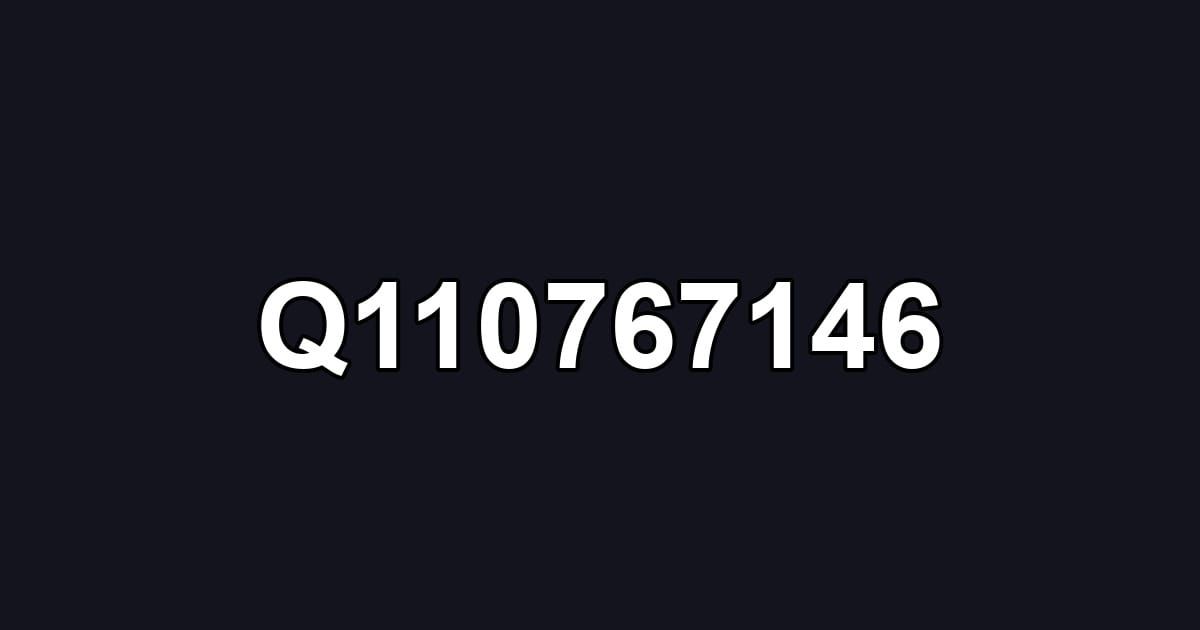 Q110767146