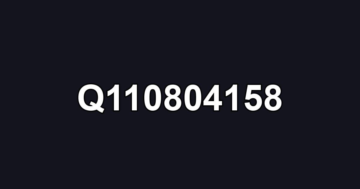 Q110804158