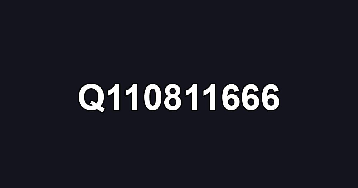 Q110811666