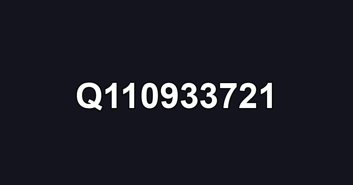 Q110933721