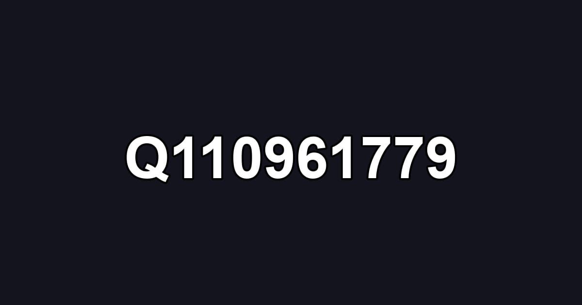 Q110961779