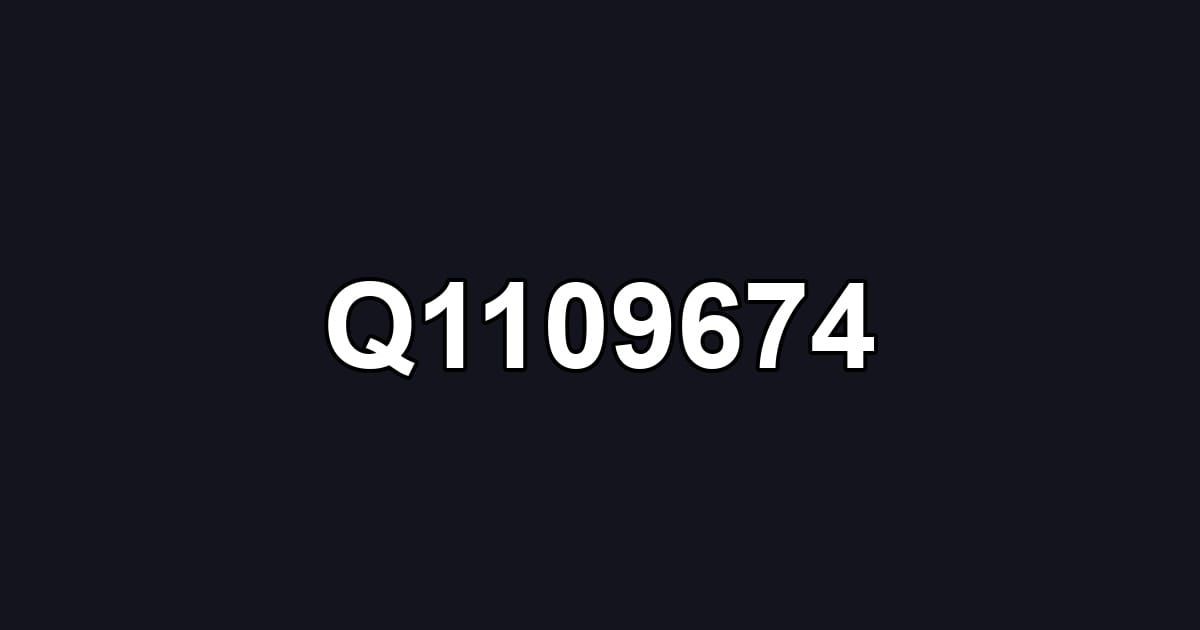 Q1109674