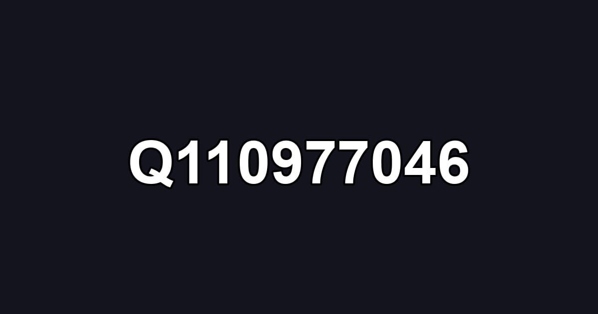 Q110977046