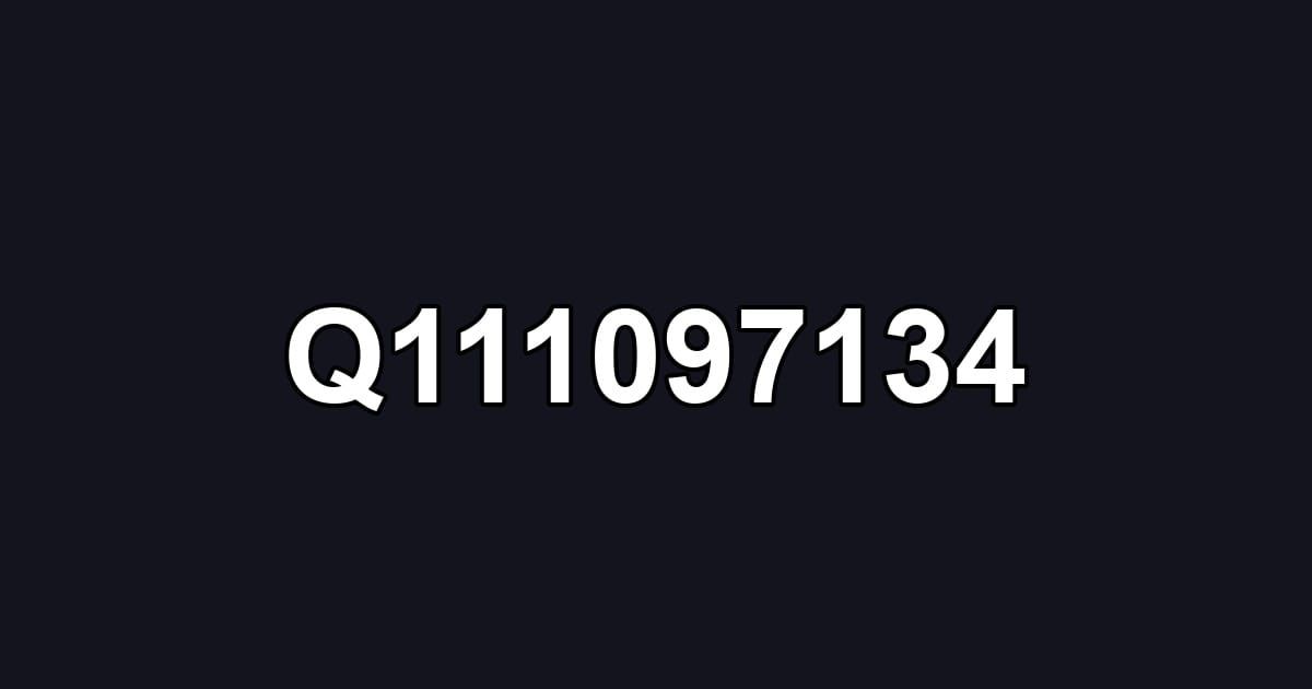 Q111097134