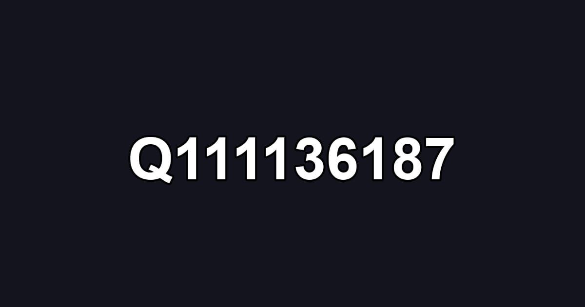 Q111136187