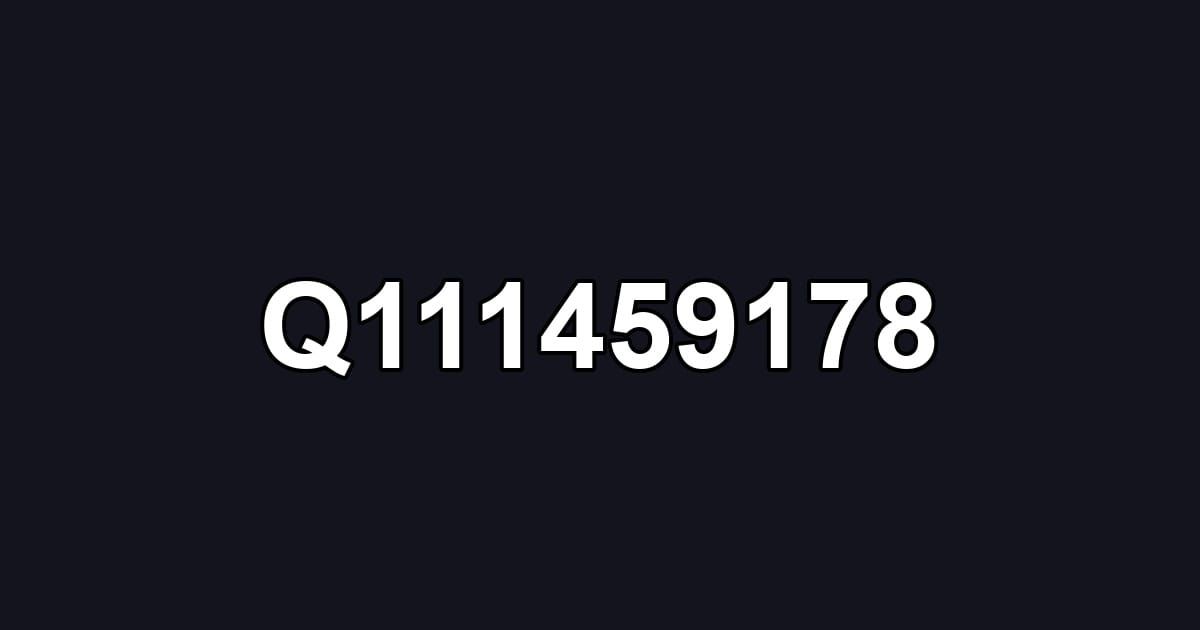 Q111459178