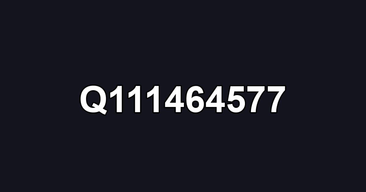 Q111464577