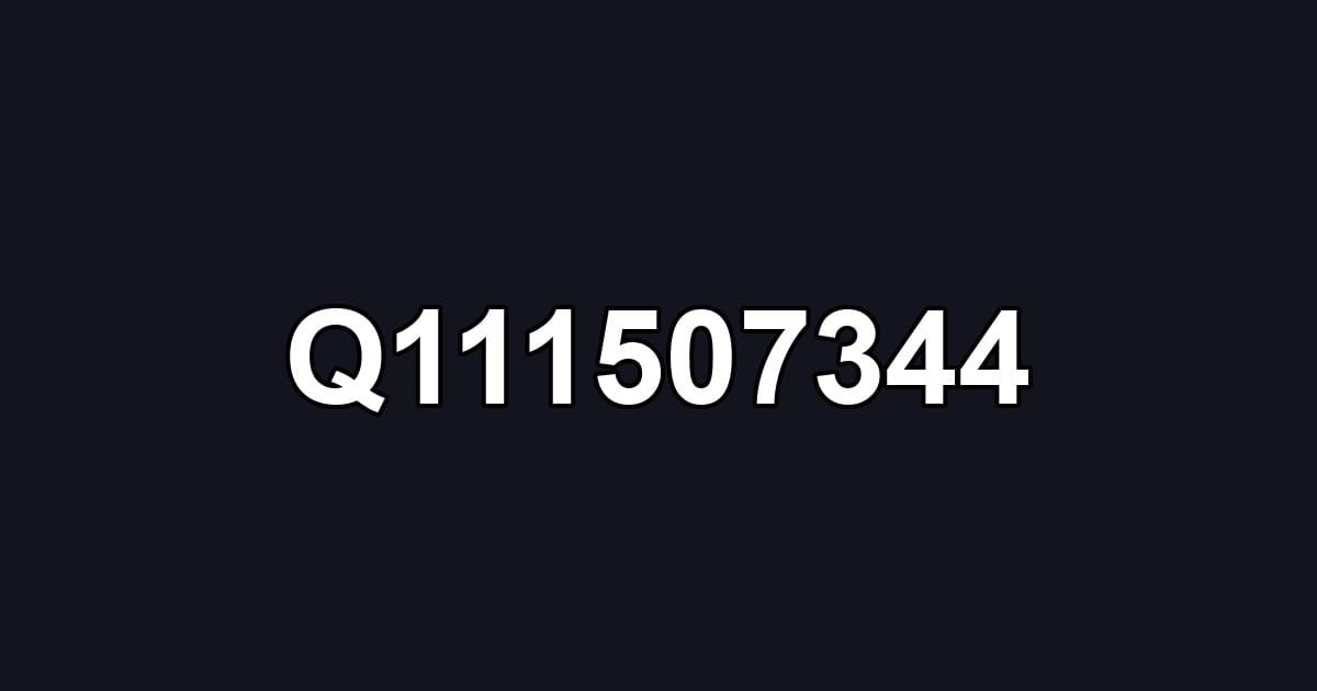 Q111507344