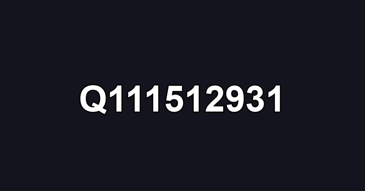 Q111512931
