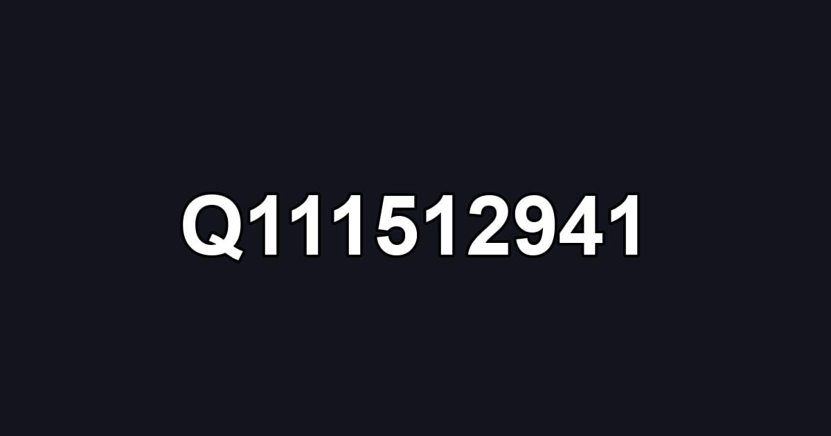 Q111512941