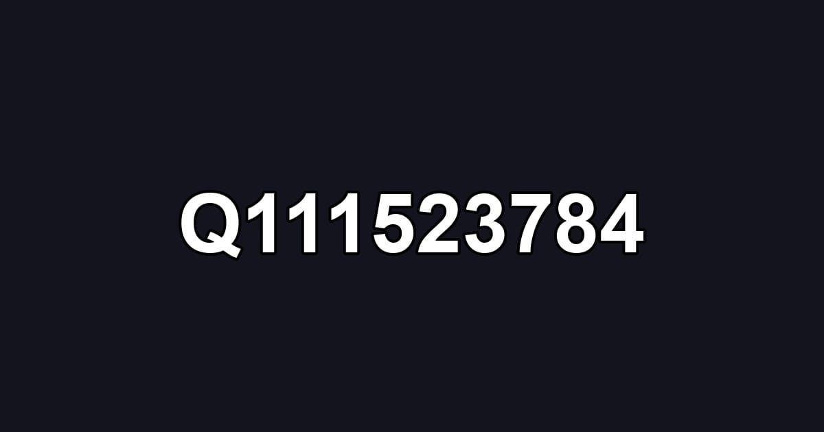 Q111523784