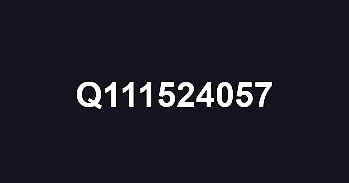 Q111524057