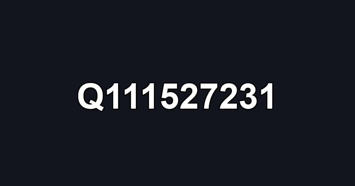 Q111527231