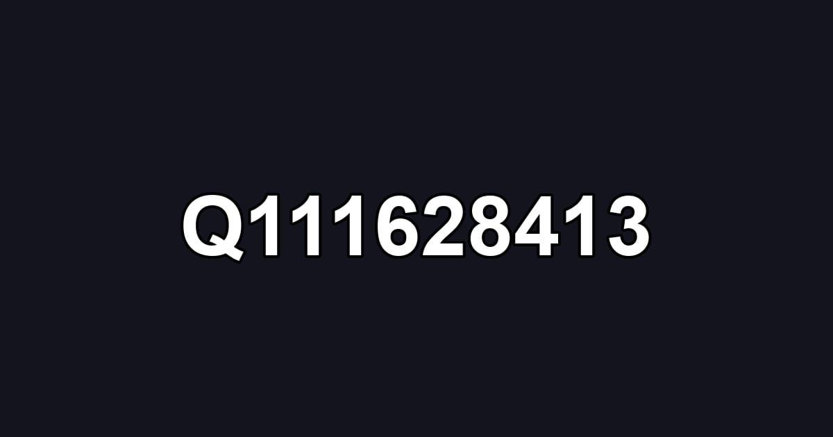 Q111628413