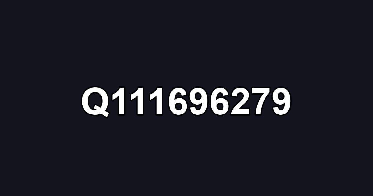 Q111696279