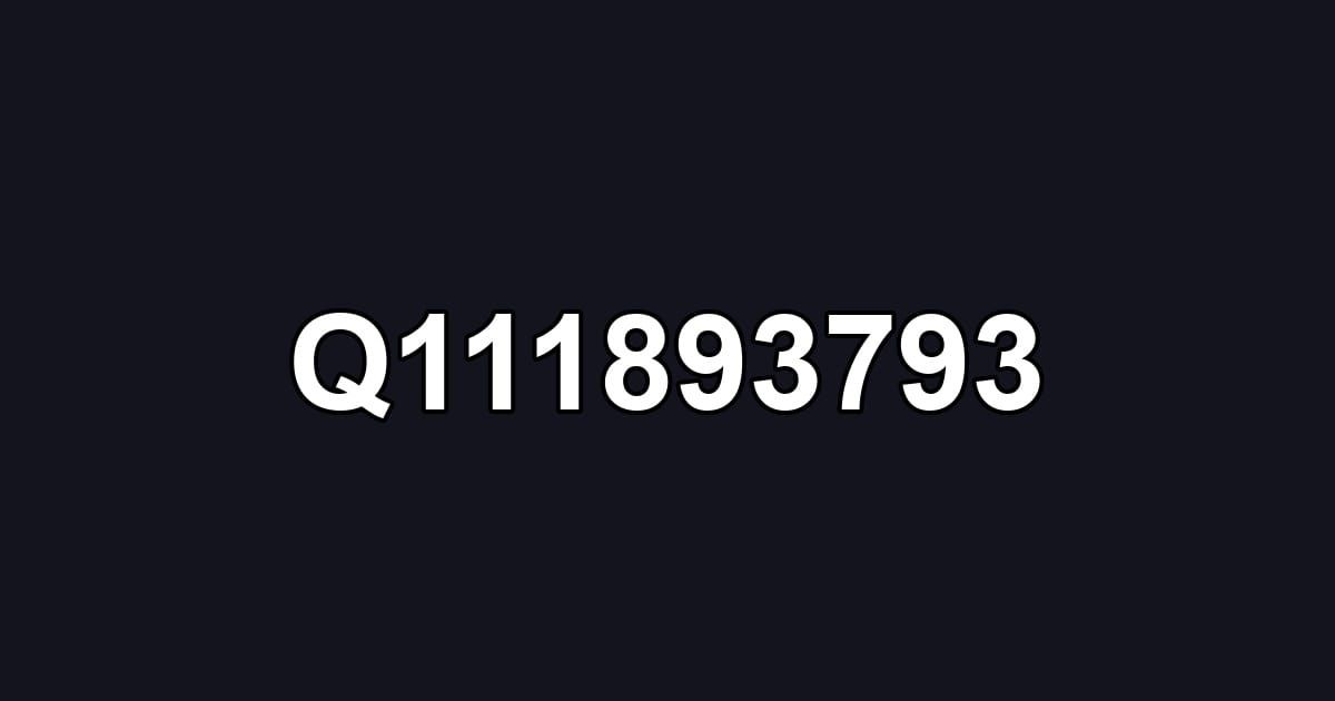 Q111893793
