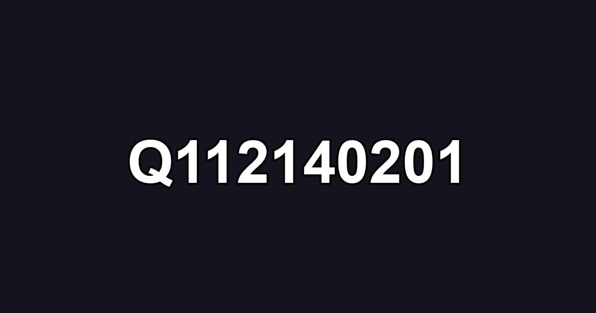 Q112140201