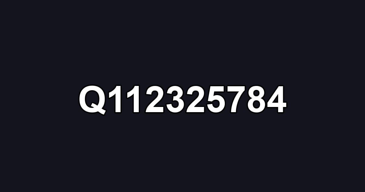 Q112325784