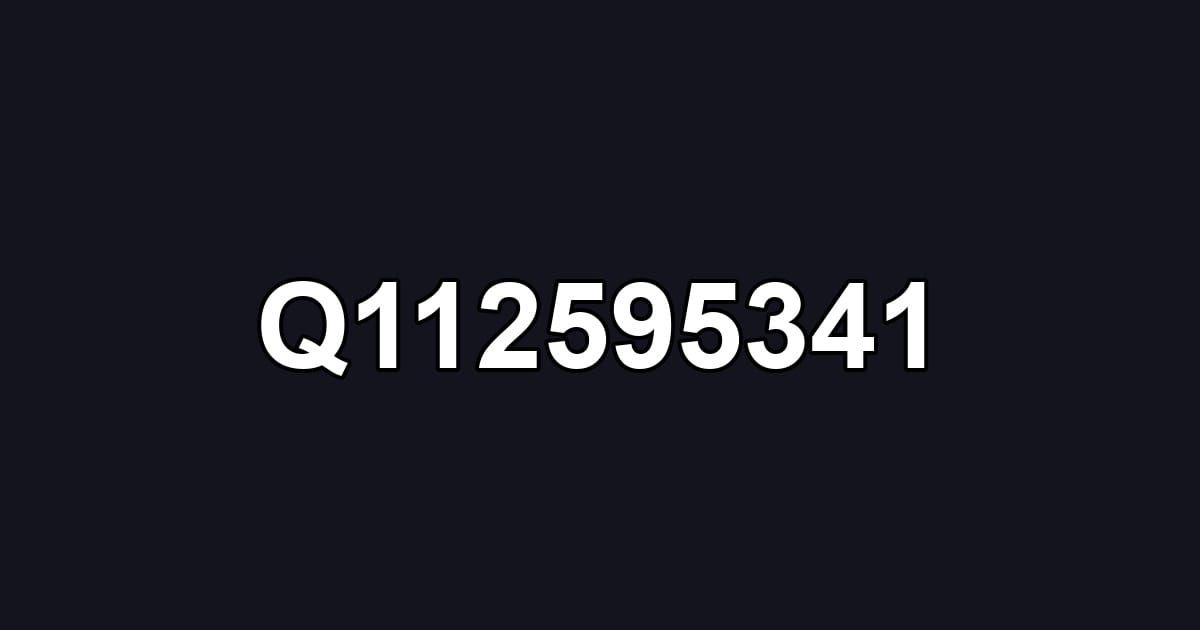 Q112595341