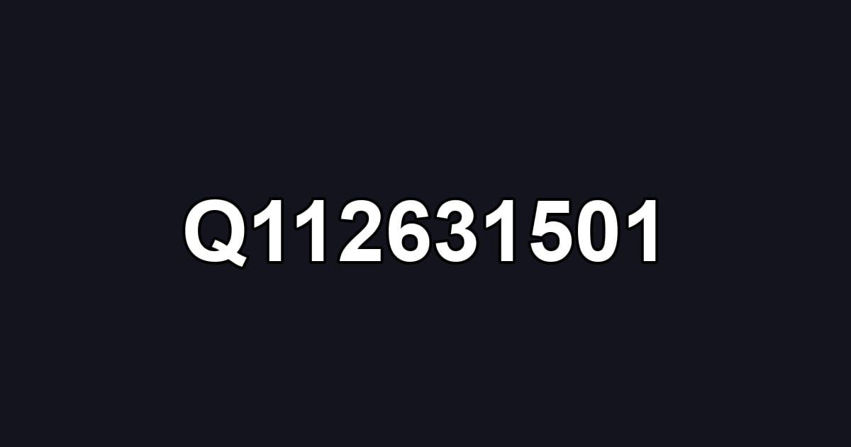 Q112631501