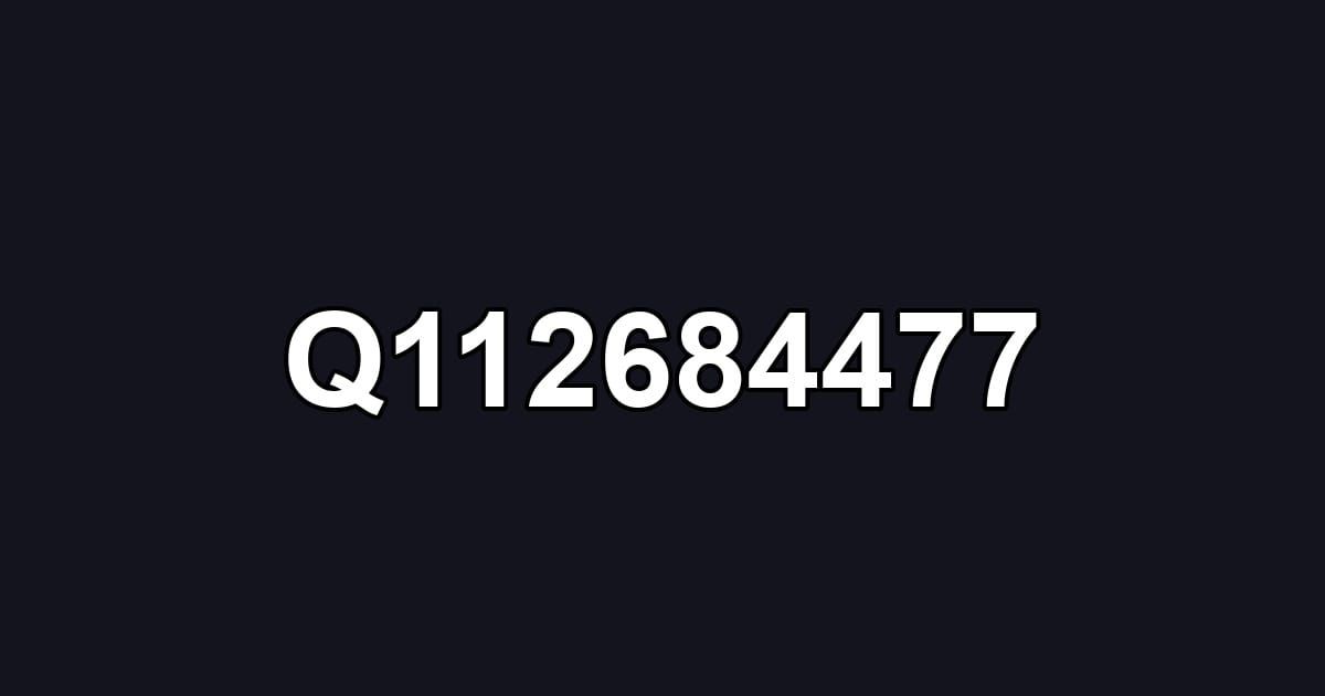 Q112684477