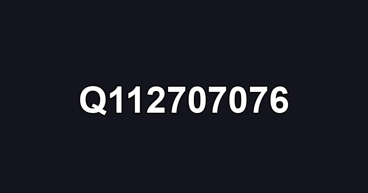 Q112707076