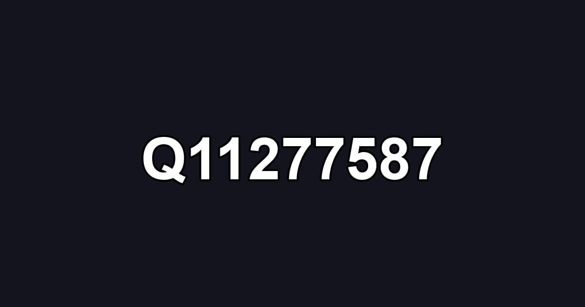 Q11277587