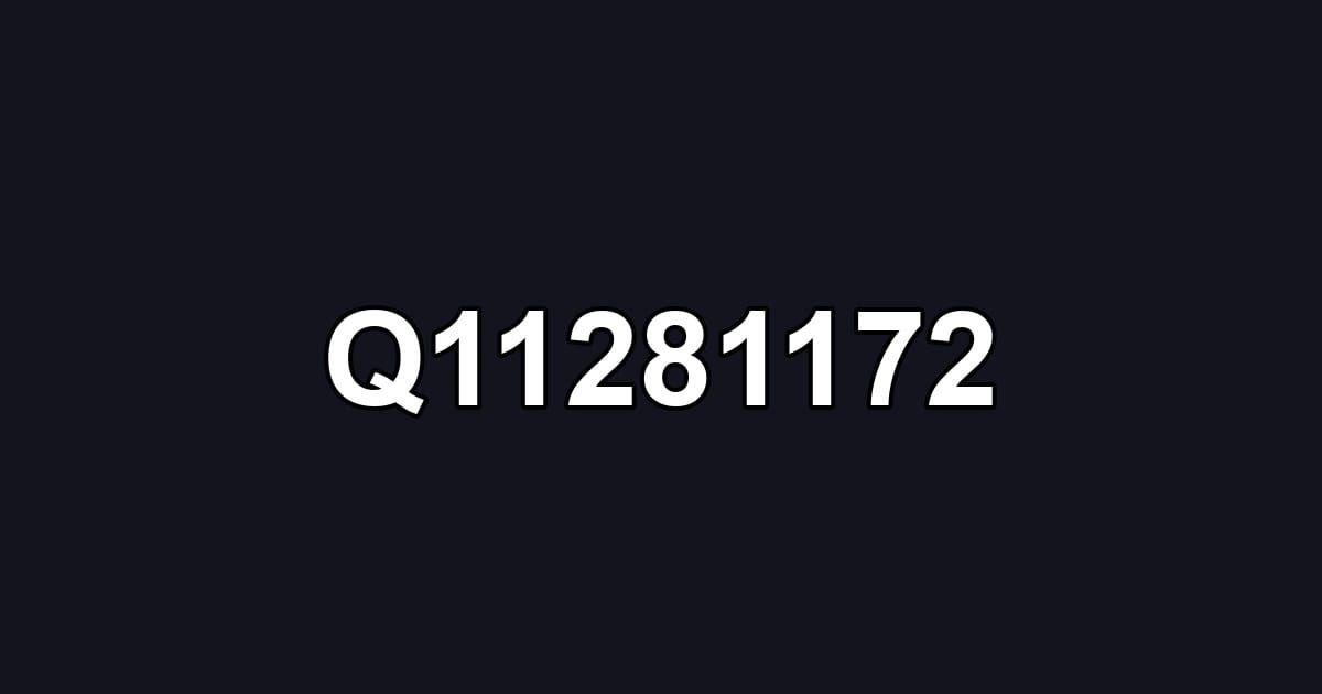 Q11281172