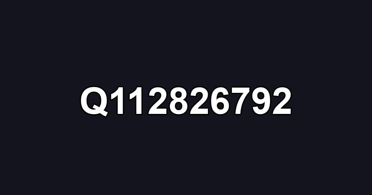 Q112826792