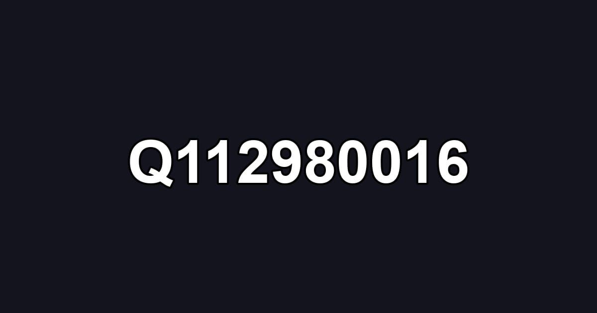 Q112980016