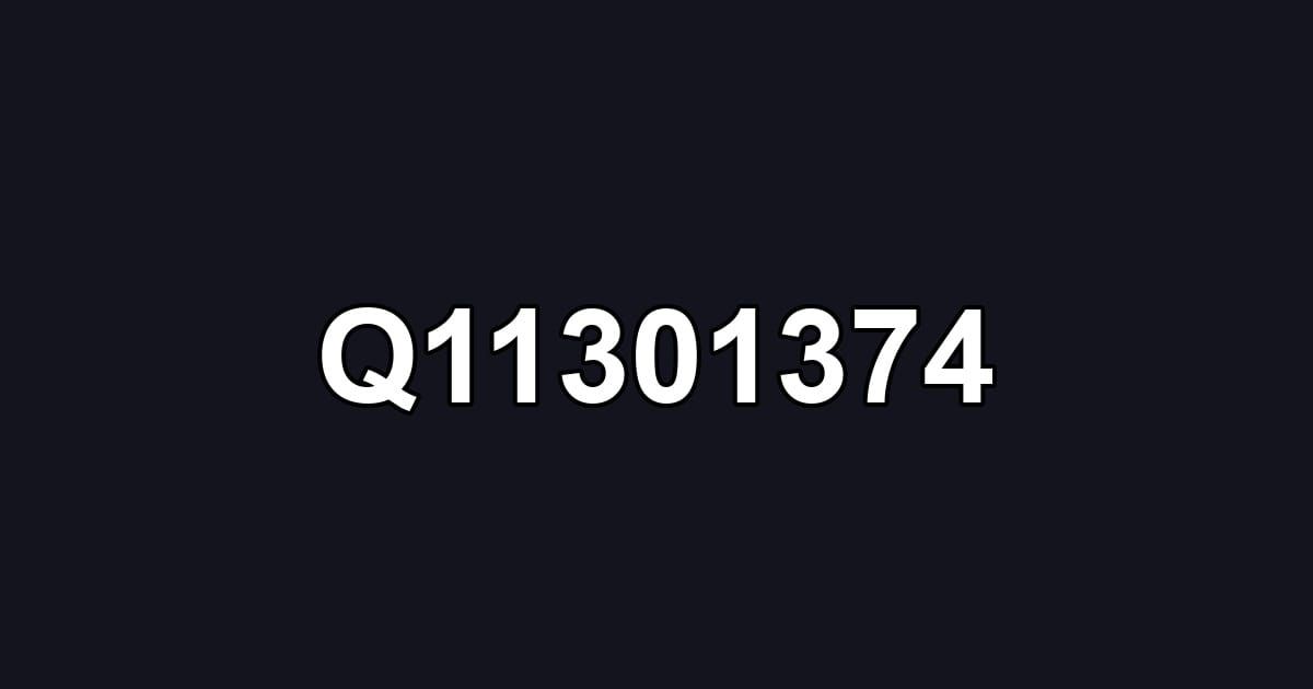 Q11301374