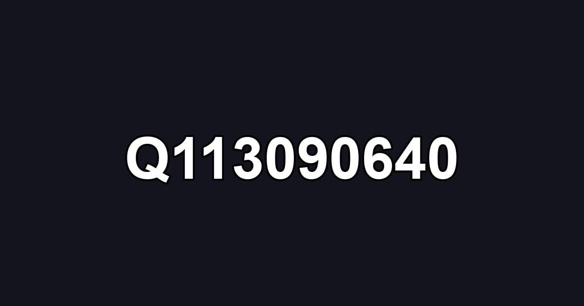 Q113090640