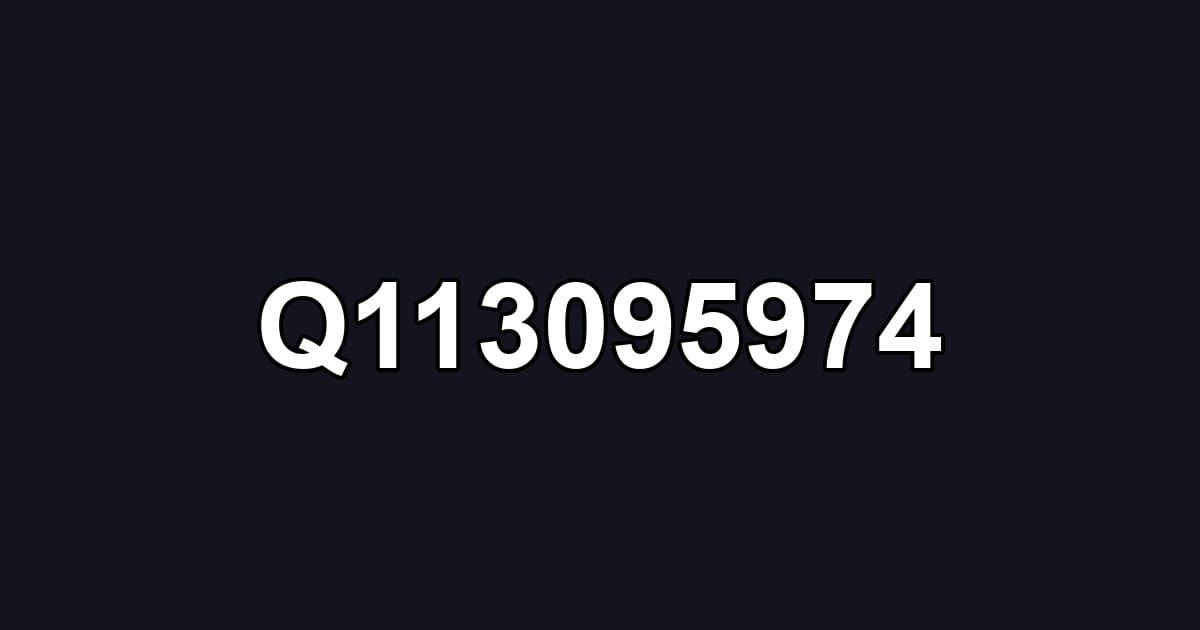 Q113095974