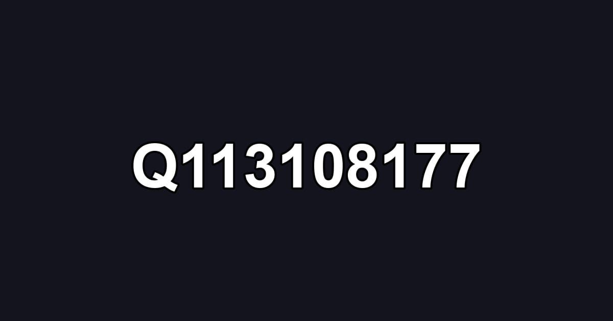 Q113108177