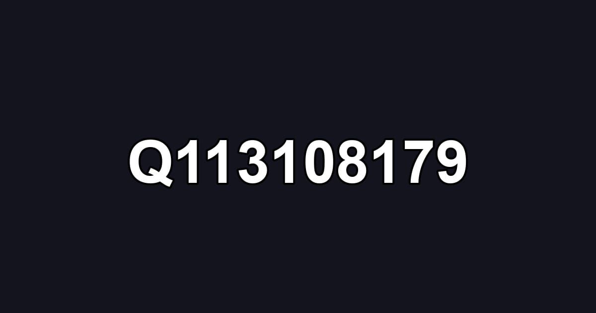 Q113108179