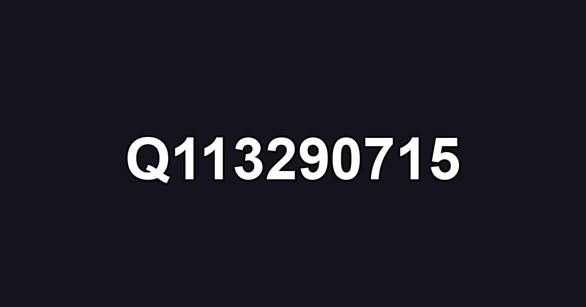 Q113290715
