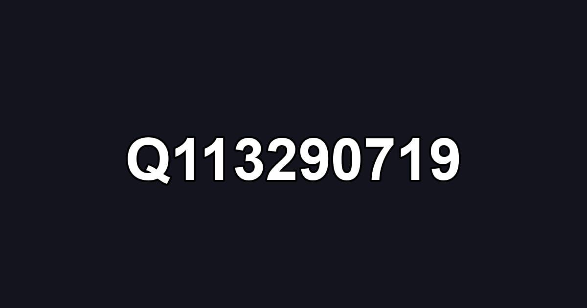Q113290719