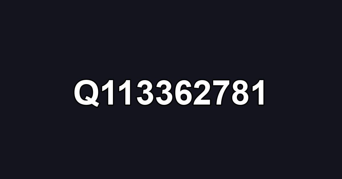 Q113362781