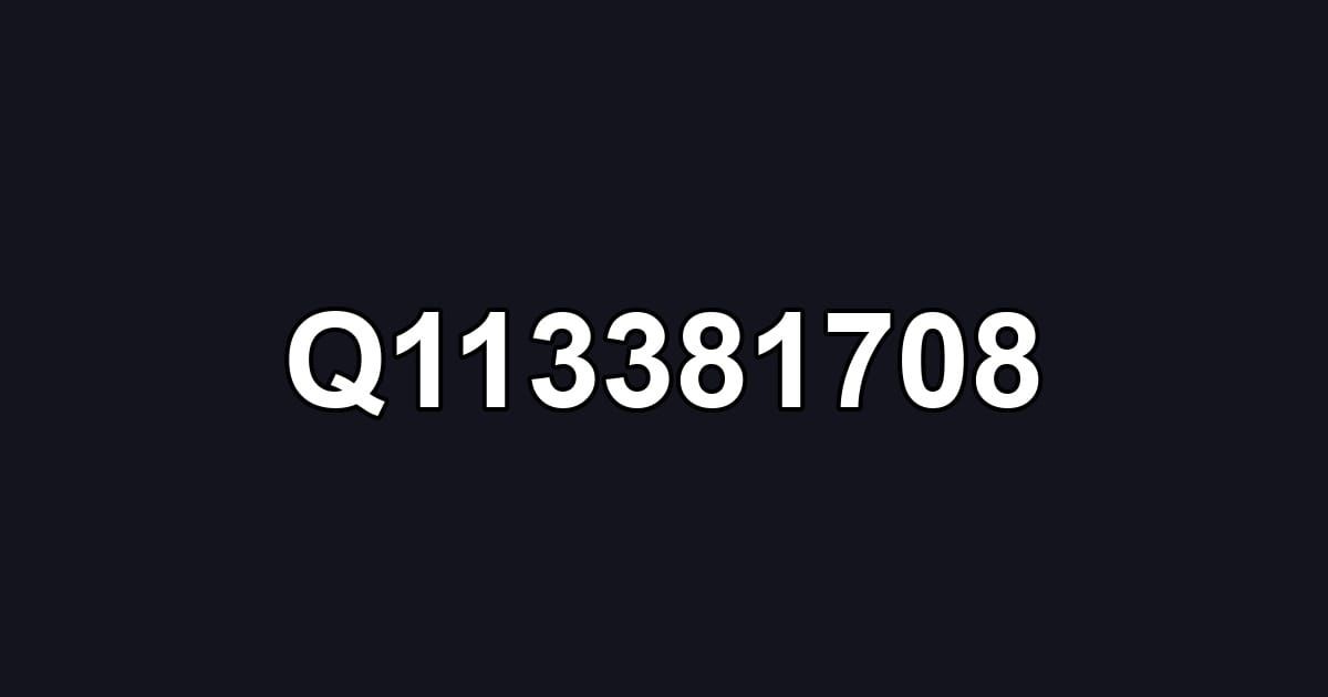 Q113381708
