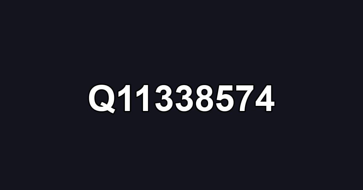 Q11338574