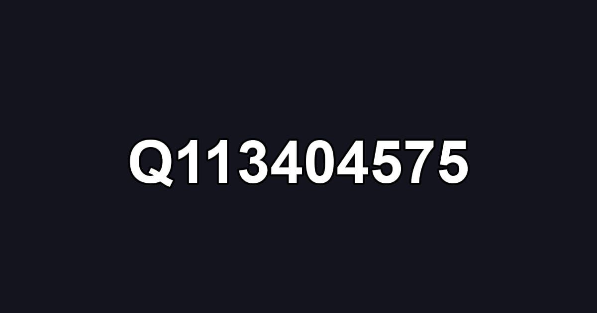 Q113404575
