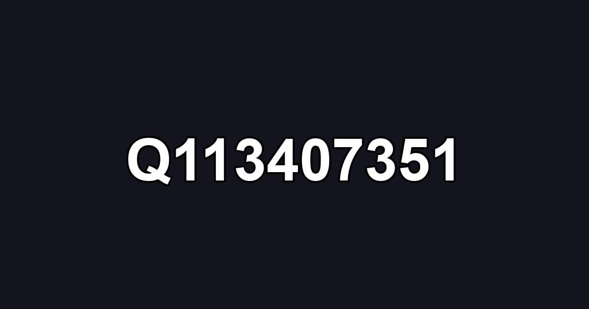 Q113407351